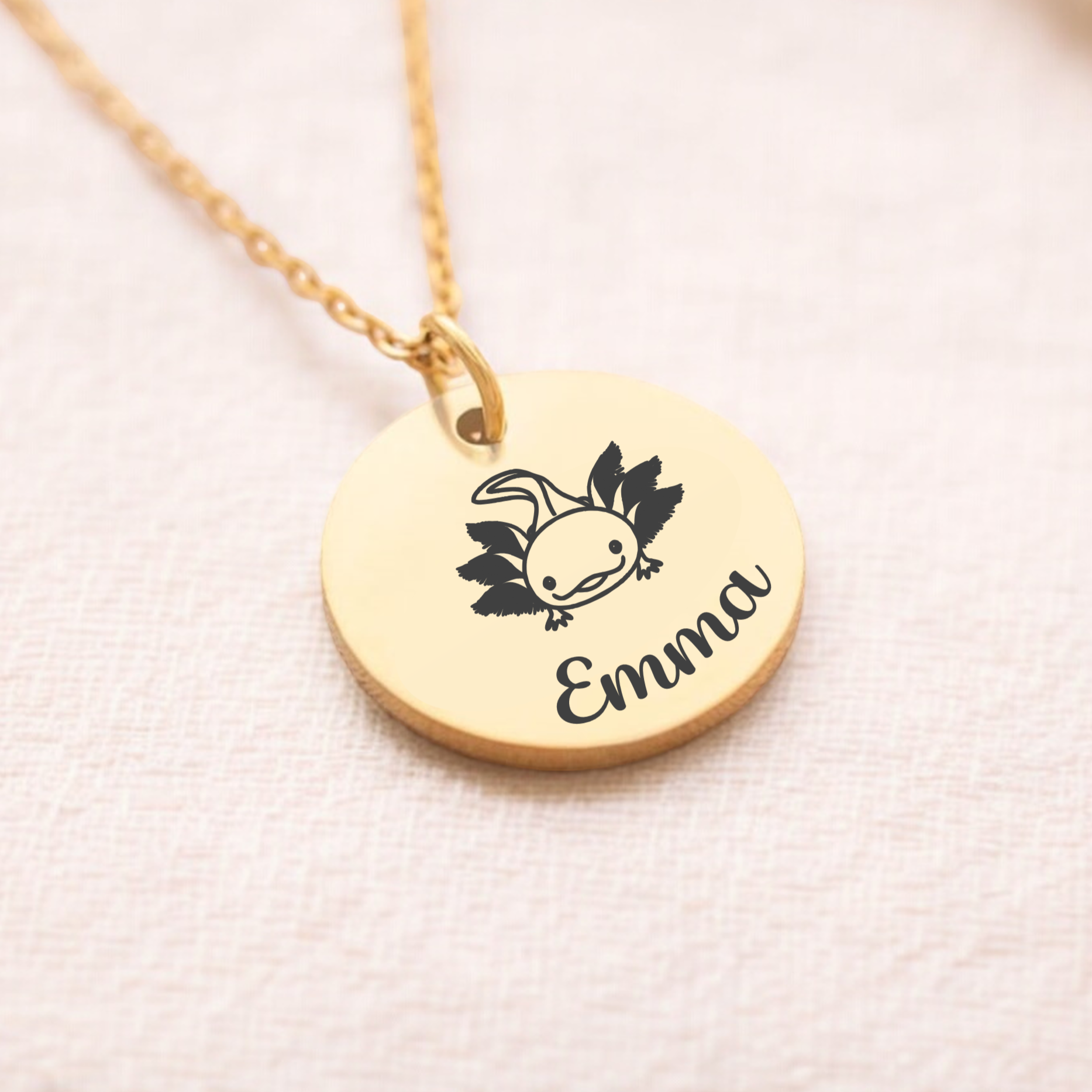 Axolotl Necklace