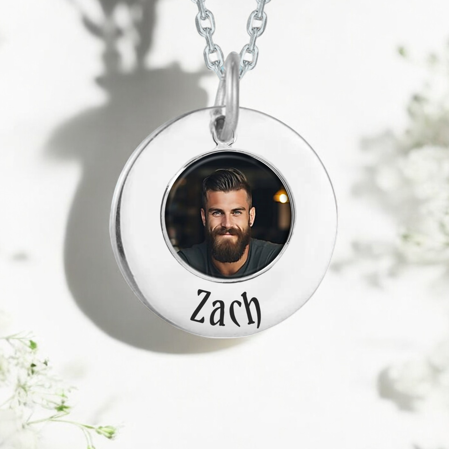 Cherished Photo Necklace, Add your own photo and personalisation